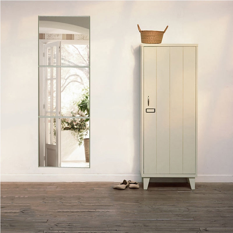 Mirror Wall Sticker Reflective Self-adhesive