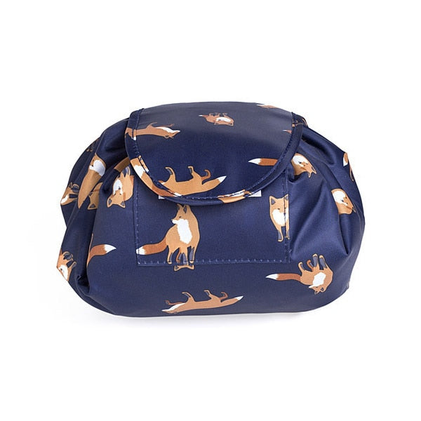 Toiletry Wash Cosmetic Bag Makeup Storage Case Organizer Mermaid-Color Drawstring shrink Women Fashion Travel Accessories Items