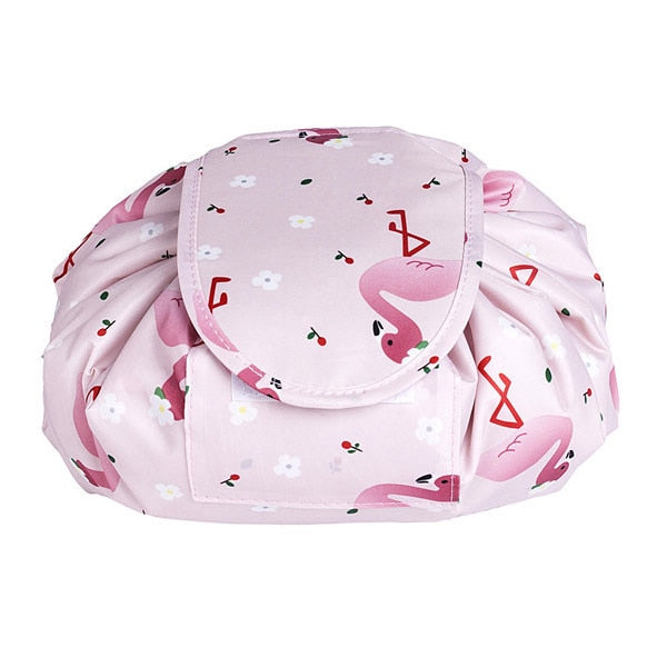 Toiletry Wash Cosmetic Bag Makeup Storage Case Organizer Mermaid-Color Drawstring shrink Women Fashion Travel Accessories Items
